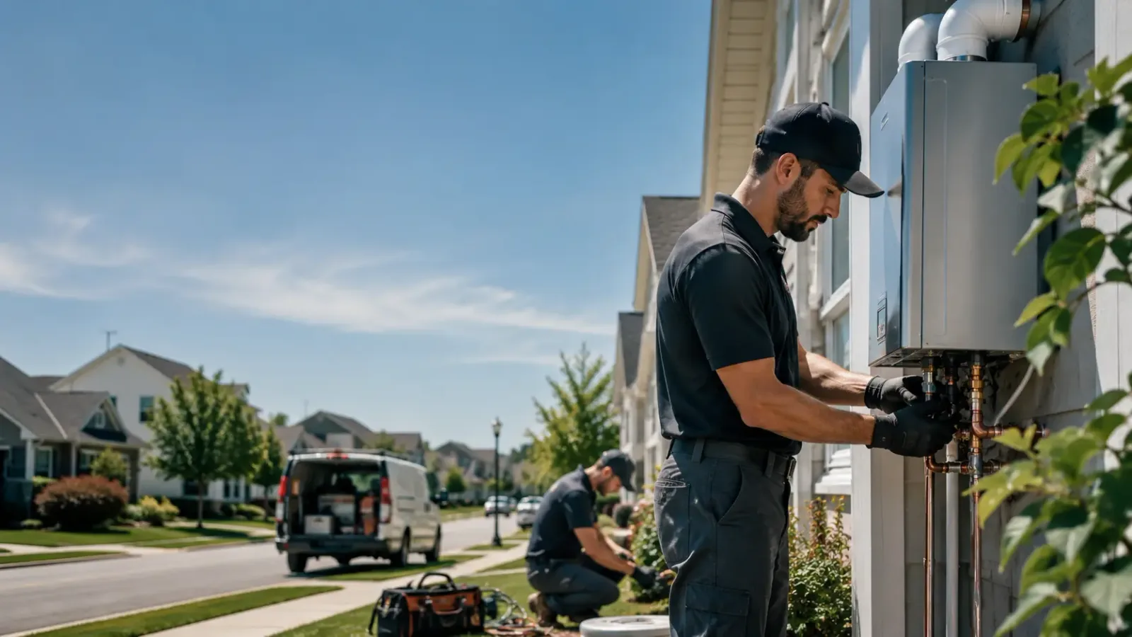 Tankless Water Heater Installation in Wells, MN